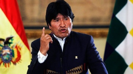 Evo Morales, presidente de Bolivia, reconoce a su pueblo en lucha contra narcotráfico Foto: red