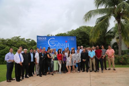 Contrarrevolucionarios cubanos reunidos en Cancún, México, por la OCDA y la Fundación Konrad Adenauer, en junio de 2016. FOTO: ODCA